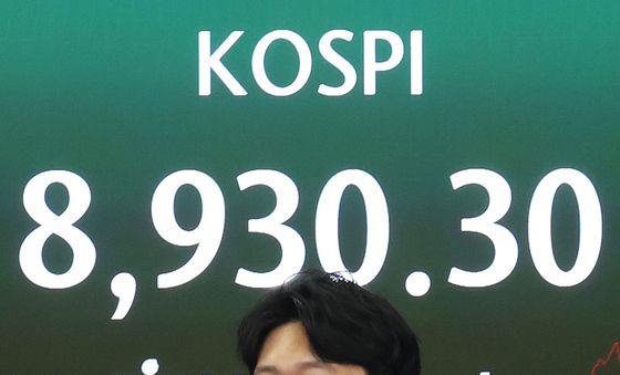 코스피, 5%대 상승