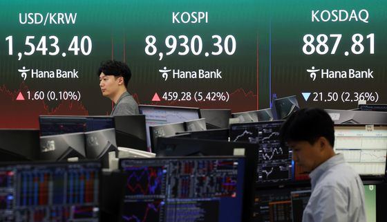 명암 엇갈린 코스피·코스닥