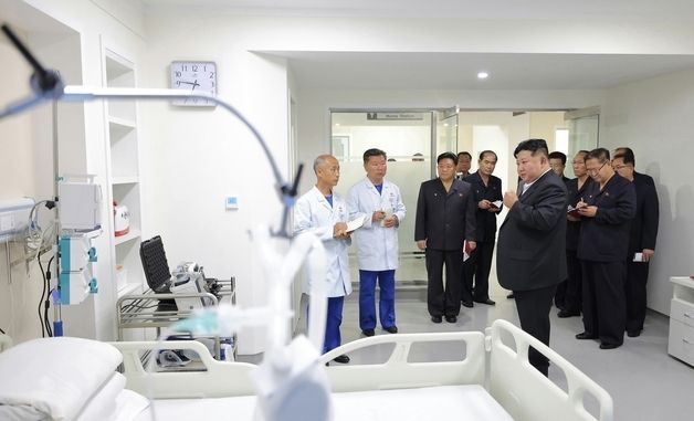 北 김정은, 원산갈마관광지구 개장 준비 점검