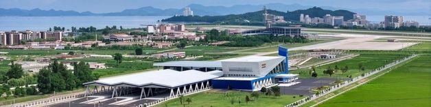 북한 원산갈마해안관광지구에 새 전철역 건설