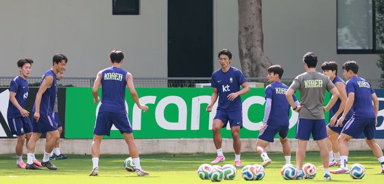 '분위기 좋은 대한민국 축구대표팀'