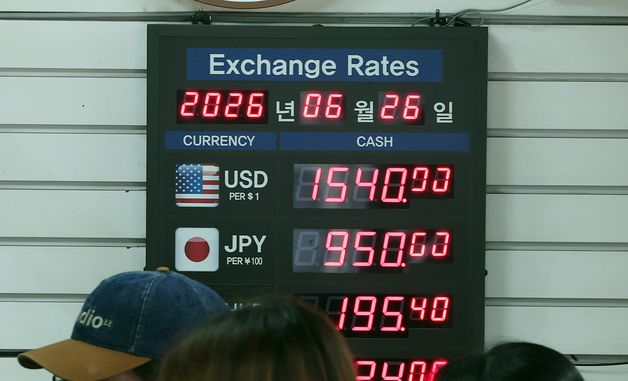 치솟는 달러값…환율, 5일 연속 올라 1550원 근접 '비상'