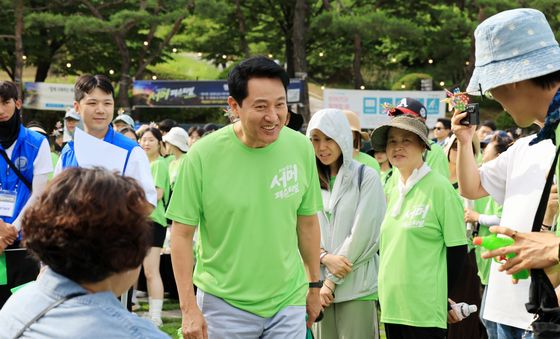'남산 서머 페스티벌' 참석한 오세훈 시장