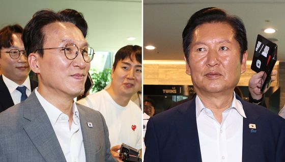 청년 당심 공략 나선 김민석·정청래