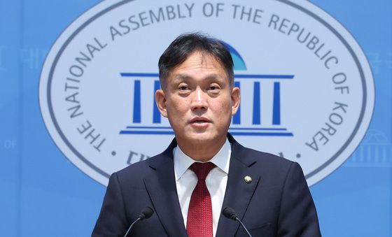 호남권 반도체 투자 관련 기자회견하는 김태규
