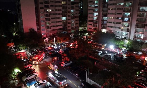 서울 도봉구 창동 아파트 화재