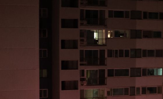 창동 아파트 화재…소방 인력 124명 투입, 인명 피해 없어