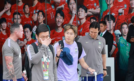 이강인, '멕시코 떠나 한국으로'