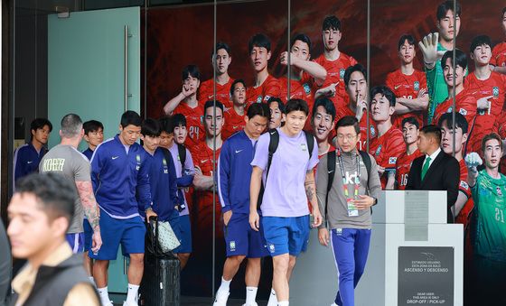 월드컵 마친 대한민국 축구대표팀