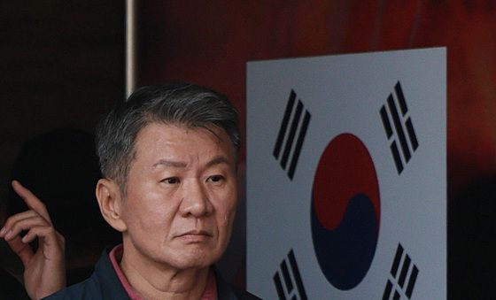 월드컵 마친 정몽규 대한축구협회장
