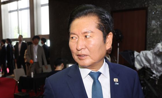 의총 참석하는 정청래 전 대표
