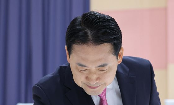 본투표하는 장동혁 대표