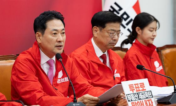 투표 참여 독려하는 장동혁 대표