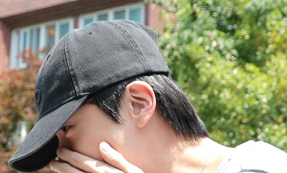 투표 마친 방탄소년단 진