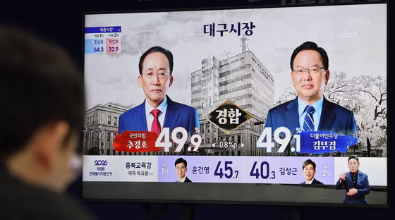 추경호·김부겸 '경합'