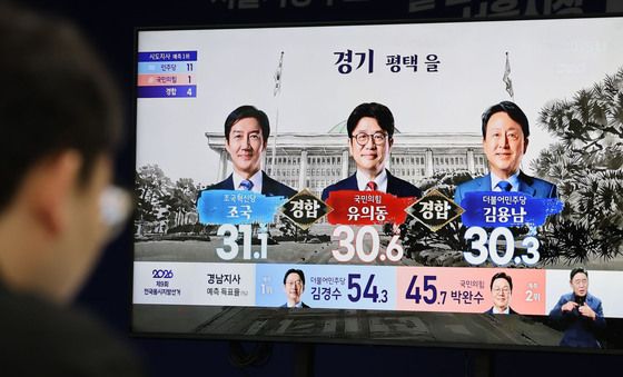 평택을, 조국·유의동·김용남 '경합'