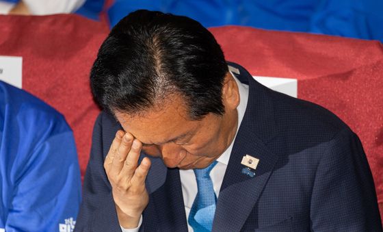 정청래 민주당 대표 '긴장'