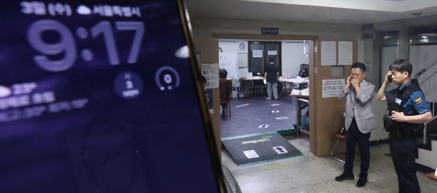 투표용지 부족 사태로 투표시간 연장된 잠실7동 제2투표소