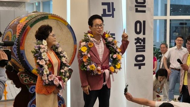 이철우 경북지사 후보 당선 유력…초반 개표 60%대 득표
