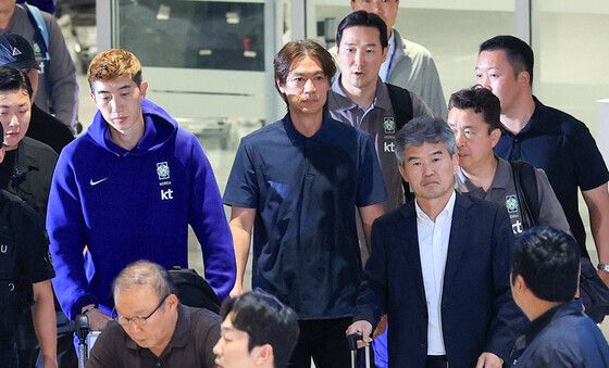 홍명보호 귀국