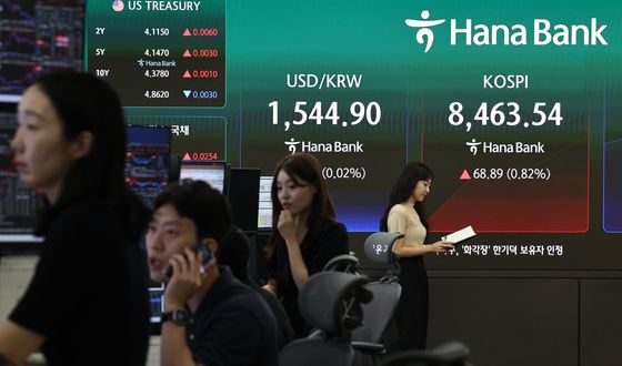 코스피 상승 출발, 원달러환율도 강보합