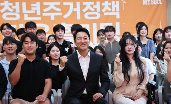 오세훈 시장 '청년들과 함께'