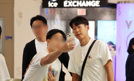 월드컵 마치고 귀국하는 손흥민