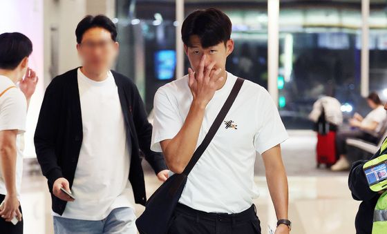 손흥민 '월드컵 마치고 한국으로'