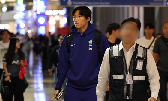 한국으로 돌아가는 김승규