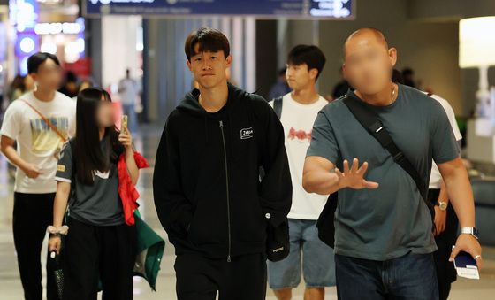 월드컵 마치고 귀국하는 이재성