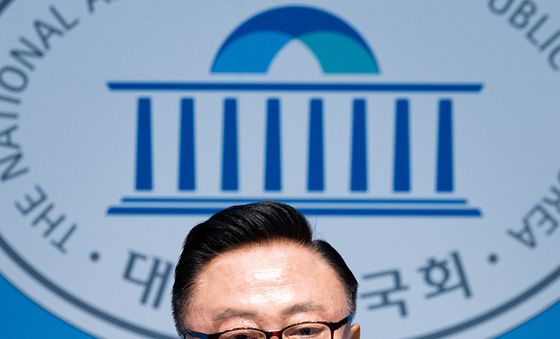 반도체 투자 관련 입장 밝히는 고동진 국민의힘 의원