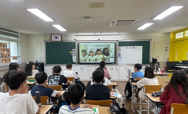 굿네이버스, 6개교와 '초등 국제교류 프로그램' 성료
