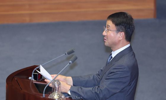 당선 인사하는 한병도 국회운영위원장