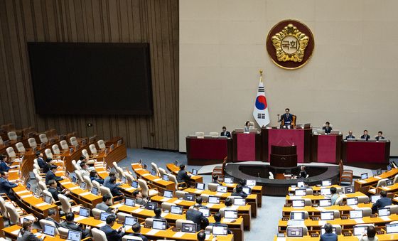 한성숙 국무총리 임명동의안 본회의 통과
