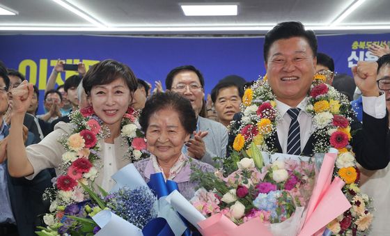 신용한 충북지사 후보 당선 유력