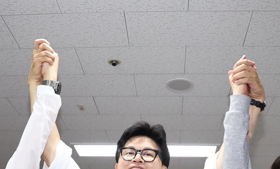 국회 입성하는 한동훈