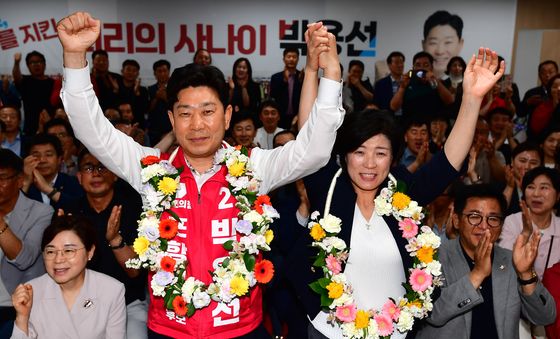박용선 국힘 포항시장 당선 유력