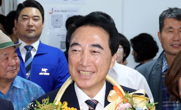 박수현 '충남지사 당선 확정'