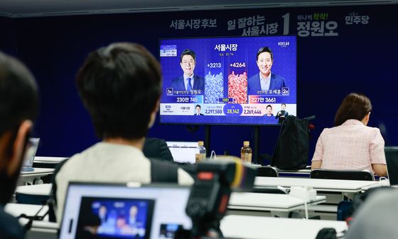 정원오 vs 오세훈 '접전'