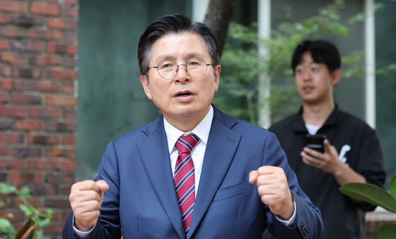 부정선거 외치는 황교안