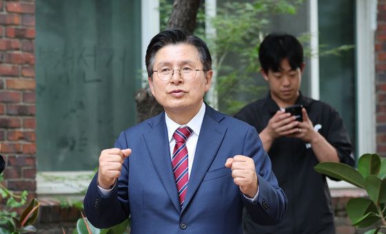 부정선거 외치는 황교안