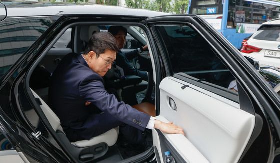 입장 발표 마친 정원오 후보