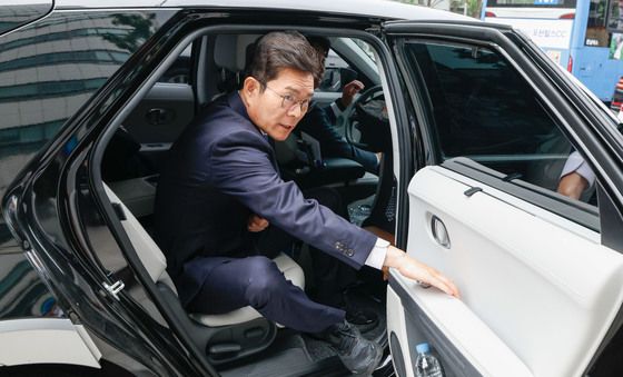 승복 연설 마친 정원오 후보