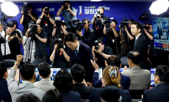정원오, 낙선 인사 "잡아준 손 잊지 않겠다"