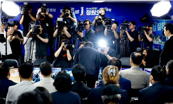 정원오 서울시장 후보 '낙선 인사'