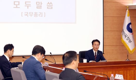 김민석 총리,  드론·대드론 통합 TF 최종보고회의 발언