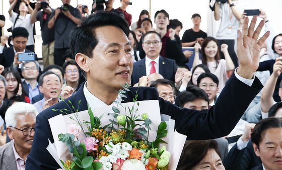 오세훈, 초접전 끝 정원오에 역전승