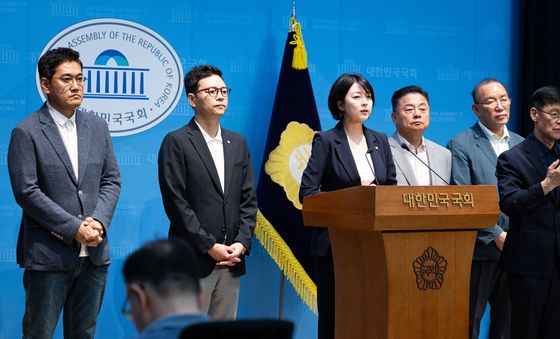 배현진 국민의힘 서울시당위원장 현안 기자회견