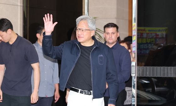 젠슨 황 엔비디아 CEO, 7개월만에 방한
