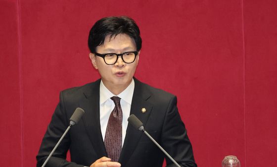인사말하는 한동훈 의원